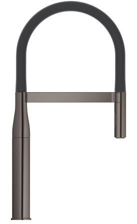 Baterie de bucatarie Grohe 30294A00, Essence, 3/8'', dus extractabil, pipa XL, 2 pulverizari, lucios, grafit [1]