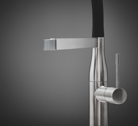 Baterie de bucatarie Grohe 30294DC0, Essence, 3/8'', XL, tip C, dus, 2 functii, mat, otel satinat [5]