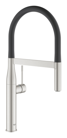 Baie - Baterie de bucatarie Grohe 30294DC0, Essence, 3/8'', XL, tip C, dus, 2 functii, mat, otel satinat