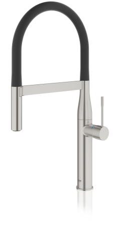 Baterie de bucatarie Grohe 30294DC0, Essence, 3/8'', XL, tip C, dus, 2 functii, mat, otel satinat [2]