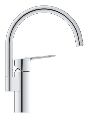 Baterie de bucatarie Grohe 30469000, 1 bar, 339 mm, 183 mm, 1 orificii instalare, 1 sprayuri, 110 unghi pivotare, Crom [1]