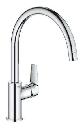 Baterii bucatarie - Baterie de bucatarie Grohe 30529001, 1 bar, 332 mm, 223 mm, 1 orificii instalare, 1 sprayuri, 360 unghi pivotare, Crom