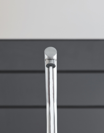 Baterie de bucatarie Grohe 31455DC1, Blue Home, inalta, tip C, filtare, racire, apa carbogazoasa, mat, otel satinat [11]
