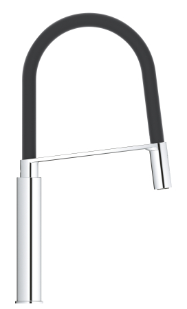 Baterie de bucatarie Grohe 31491000, 1 bar, 510 mm, 235 mm, 1 orificii instalare, 2 sprayuri, 360 unghi pivotare, Crom [2]