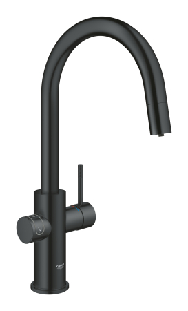Baterie de bucatarie Grohe 31541KS0, Blue Home, 3/8'', pipa inalta, Tip C, filtrare, racire, apa carbogazoasa, dus [1]