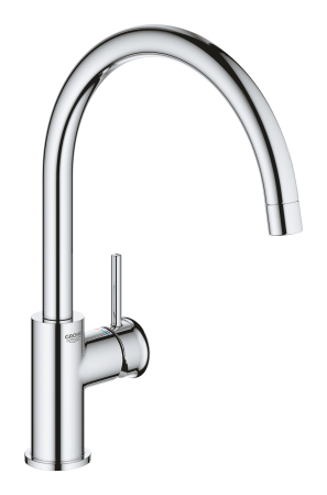 Baterii bucatarie - Baterie de bucatarie Grohe 31553001, 1 bar, 332 mm, 223 mm, 1 orificii instalare, 1 sprayuri, 360 unghi pivotare, Crom