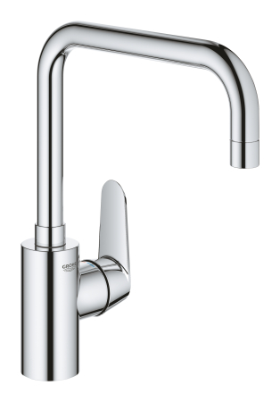 Baterii bucatarie - Baterie de bucatarie Grohe 32259003, 1 bar, 306 mm, 223 mm, 1 orificii instalare, 1 sprayuri, 150 unghi pivotare, Crom