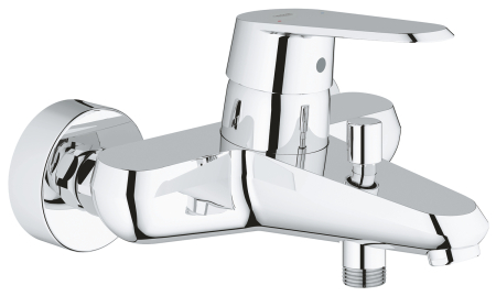 Baie - Baterie de cada Grohe 33390002, 1 bar, 194 mm, 224 mm, 2 orificii instalare, 1/2 dimensiune racord, Crom