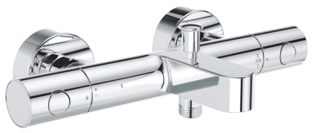 Baie - Baterie de cada Grohe 34774000, 1 bar, 298 mm, 162 mm, 55 mm, 2 orificii instalare, 1/2 dimensiune racord, Crom