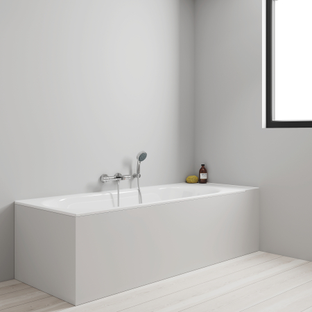 Baterie de cada Grohe 34774000, 1 bar, 298 mm, 162 mm, 55 mm, 2 orificii instalare, 1/2 dimensiune racord, Crom [5]