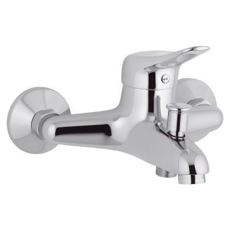 Obiecte si instalatii sanitare - Baterie de cada Remer Rubinetterie Kiss K05, aparenta, monocomanda, cartus ceramic, crom lucios, alama