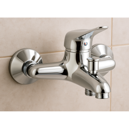 Baterie de cada Remer Rubinetterie Kiss K05, aparenta, monocomanda, cartus ceramic, crom lucios, alama [3]