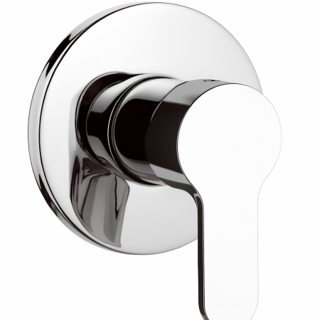 Baterii sanitare - Baterie cada sau dus Remer Winner W30, incastrata, crom lucios, alama