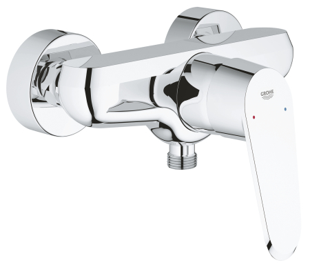 Baie - Baterie de dus Grohe 33569002, 1 bar, 172 mm, 154 mm, 2 orificii instalare, 1/2 dimensiune racord furtun, Crom