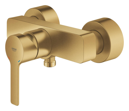 Baterie de dus Grohe 33865GN1, Lineare, aparenta, mat, auriu [2]