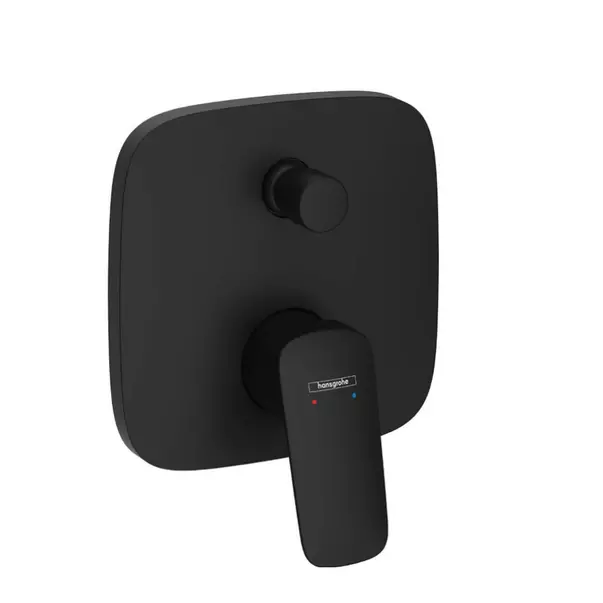 Baterii cada si dus - Baterie de dus monocomanda negru mat Hansgrohe Logis