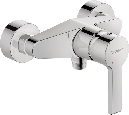 Baie - Baterie dus Duravit B24230000010, B.2, tip incastrare aparent, tip comanda monocomanda, numar orificii instalare 2, crom