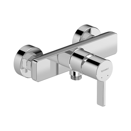 Baie - Baterie dus Duravit DE4230000010, D-Neo, tip incastrare aparent, compatibil cu instalatii sanitare standard, crom