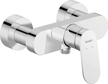 Baie - Baterie dus Duravit WA4230000010, Wave, tip incastrare aparent, compatibil cu instalatii sanitare standard, crom