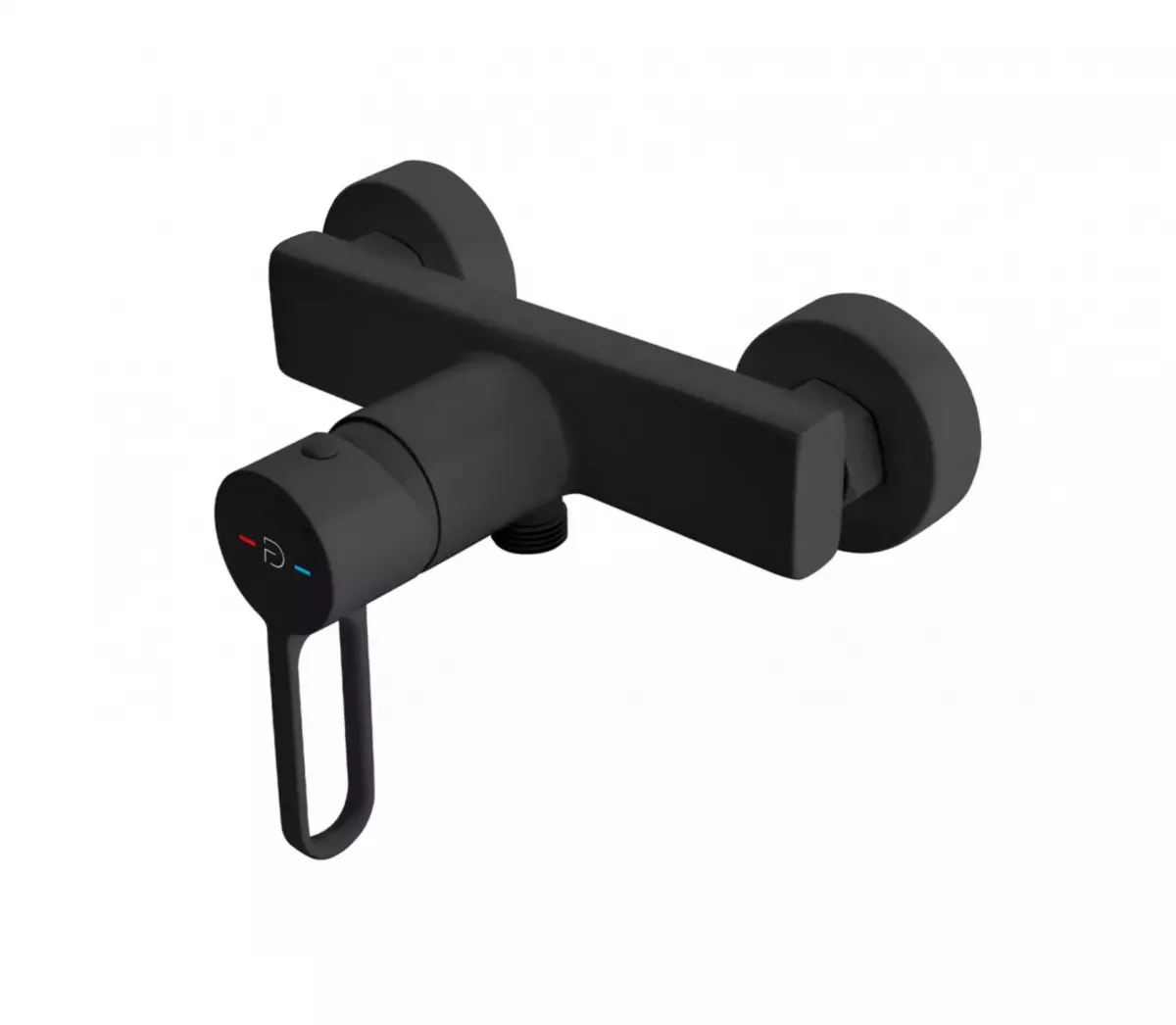 Baterie dus Fdesign Zaffiro, aparenta, colona dus, mat, negru, FD1-ZFR-7-22 [1]