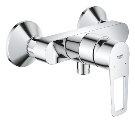 Baie - Baterie dus Grohe 23634001, 1 bar, 225 mm, 134 mm, 2 orificii instalare, 1/2 dimensiune racord furtun, Crom