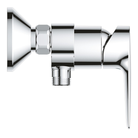 Baterie dus Grohe 24197001, 1 bar, 255 mm, 114 mm, 2 orificii instalare, 1/2 dimensiune racord furtun, Crom [2]