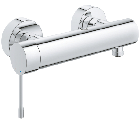 Baie - Baterie dus Grohe 25252001, 1 bar, 281 mm, 91 mm, 2 orificii instalare, 1/2 dimensiune racord furtun, Crom