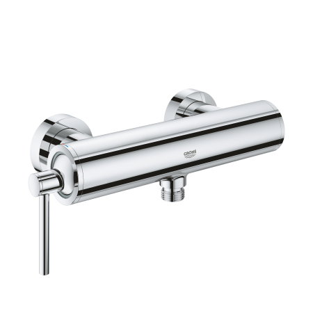 Baie - Baterie dus Grohe 32650003, 1 bar, 228 mm, 102 mm, 2 orificii instalare, 1/2 dimensiune racord furtun, Crom
