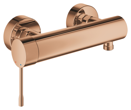 Baie - Baterie dus Grohe 33636DA1, Essence, 1/2'', aparenta, lucios, cupru