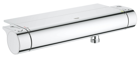Baterii cada si dus - Baterie dus Grohe 34469001, 1 bar, 79 mm, 313 mm, 2 orificii instalare, 1/2 dimensiune racord furtun, Crom