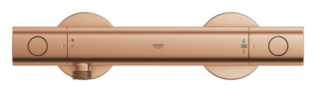 Baterie dus Grohe 34765DL0, Grohtherm 800, aparenta, termostat, mat, cupru [2]