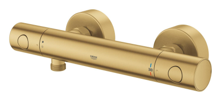 Baterie dus Grohe 34765GN0, Grohtherm 800, aparenta, termostat, mat, auriu [2]