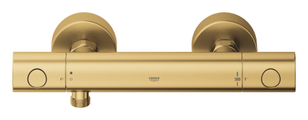 Baterie dus Grohe 34765GN0, Grohtherm 800, aparenta, termostat, mat, auriu [1]