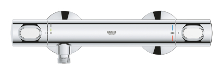 Baterie dus Grohe 34840000, 1 bar, 317 mm, 72 mm, 2 orificii instalare, 1/2 dimensiune racord furtun, Crom [1]