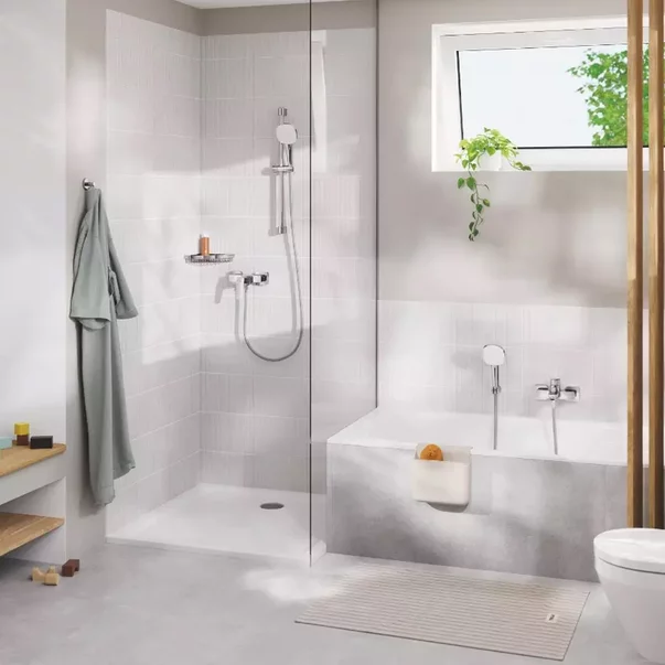 Baterie dus Grohe Cubeo monocomanda crom lucios [3]