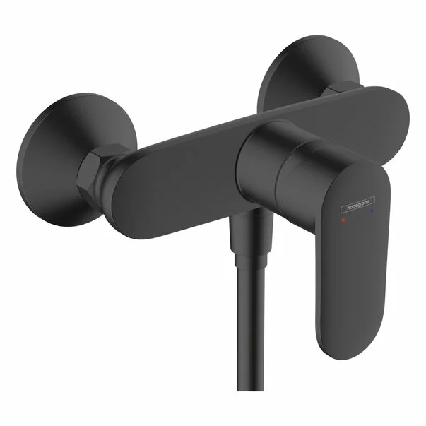 Baterii cada si dus - Baterie dus Hansgrohe Vernis Blend monocomanda negru mat