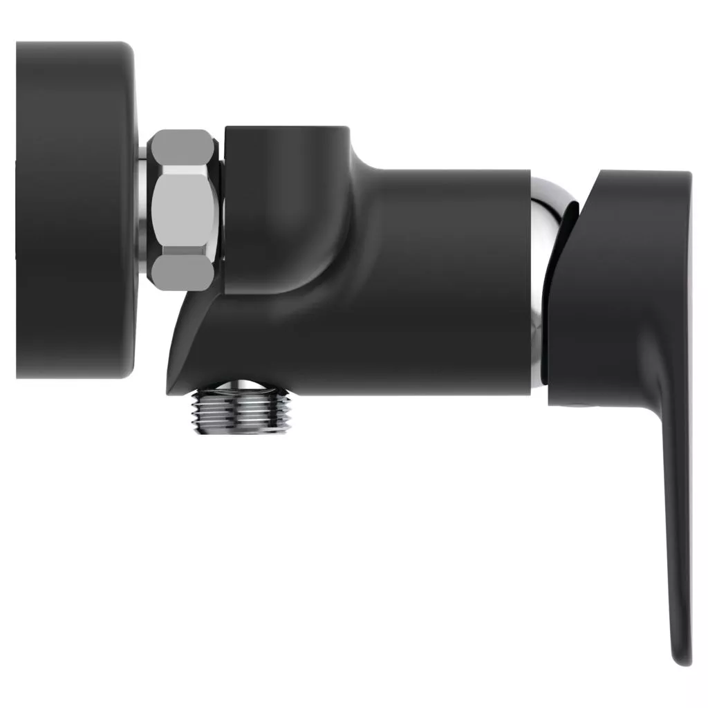 Baterie dus Ideal Standard Cerafine O BC499U4, 1/2'', aparenta, monocomanda, cartus ceramic, mat, negru [1]