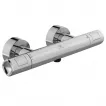 Baterii sanitare - Baterie dus Ideal Standard Ceratherm T100 A7229AA, 1/2'', aparenta, termostat, anti-oparire, limitator, crom