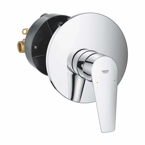 Baterii sanitare - Baterie dus incastrata Grohe BauEdge New crom