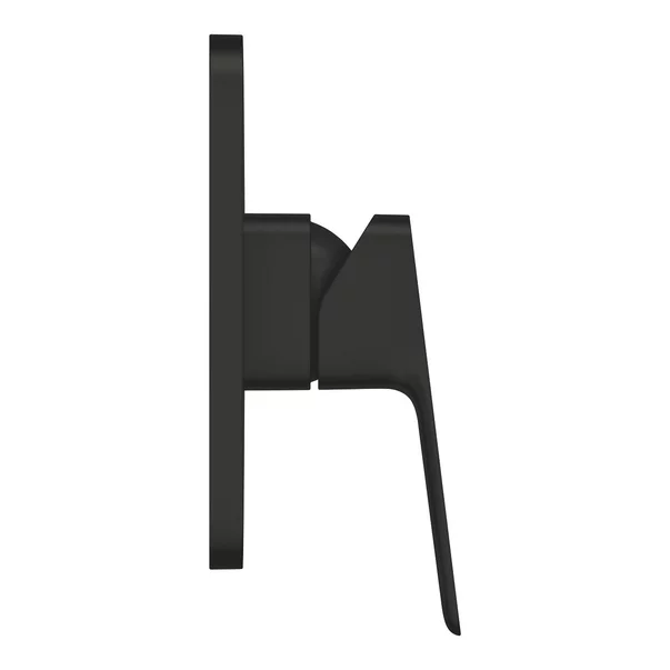 Baterie dus incastrata Grohe Cubeo negru mat fara corp ingropat [2]