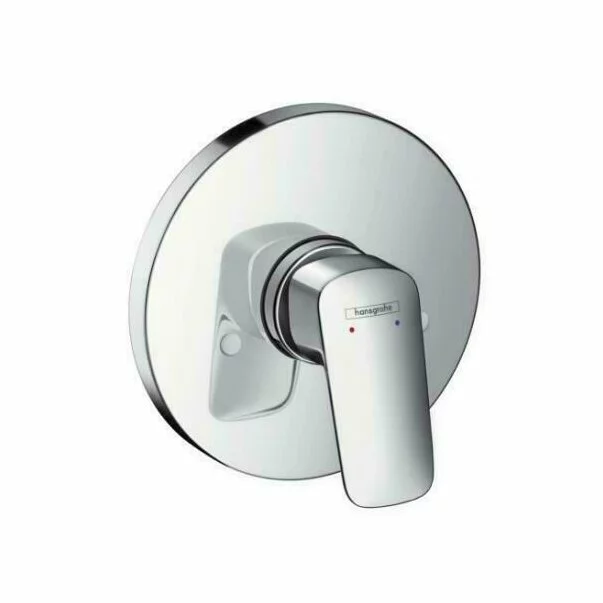 Baterii cada si dus - Baterie dus incastrata Hansgrohe Logis cu corp incastat inclus crom