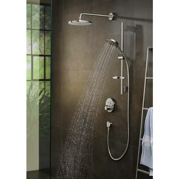 Baterie dus incastrata Hansgrohe ShowerSelect S cu 2 functii bronz periat [2]