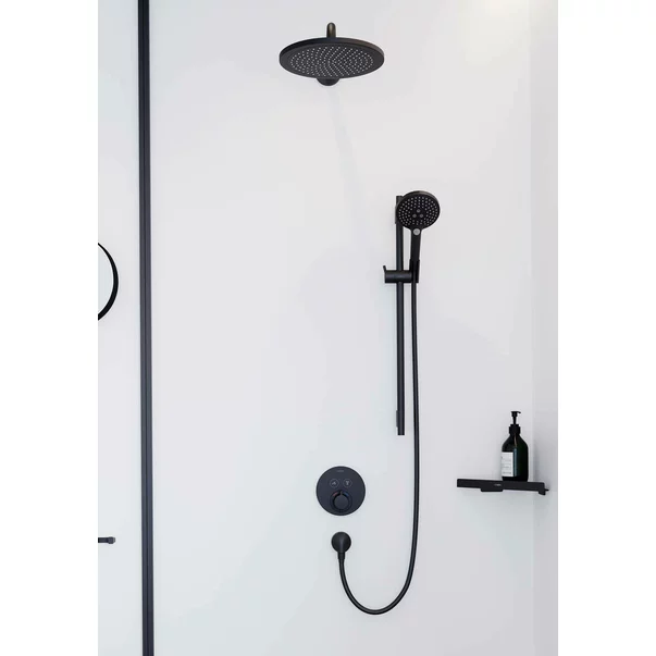 Baterie dus incastrata Hansgrohe ShowerSelect S cu 2 functii bronz periat [6]