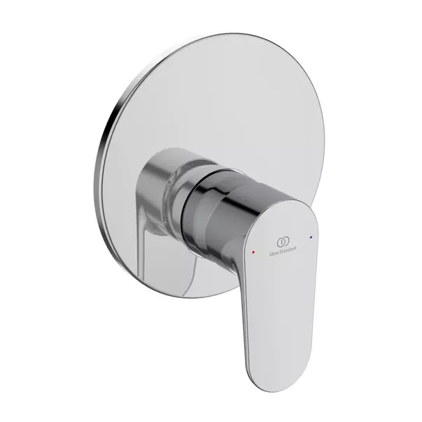 Baterii sanitare - Baterie dus incastrata Ideal Standard Cerafine O crom lucios fara corp ingropat