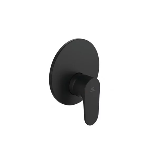Baterii cada si dus - Baterie dus incastrata Ideal Standard Cerafine O negru mat si corp incastrat inclus
