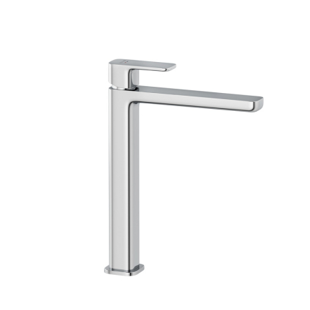 Baterii sanitare - Baterie înaltă pentru lavoar Kludi, Renon 240, fără ventil, crom