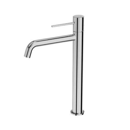 Baterii sanitare - Baterie înaltă pentru lavoar LaVita Verdi 220, fără ventil, crom