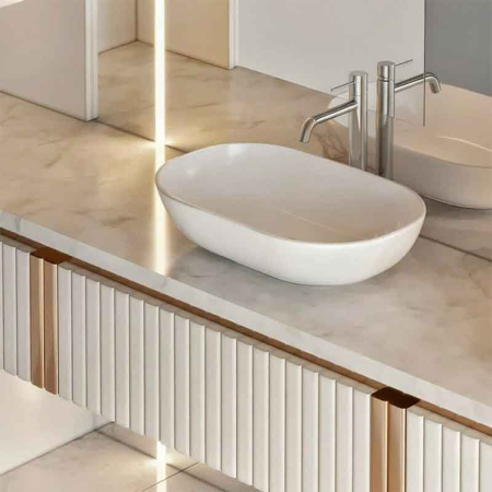 Baterie înaltă pentru lavoar LaVita Verdi 220, fără ventil, crom [1]