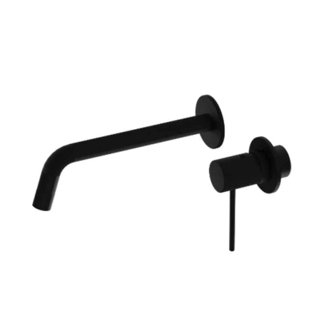 Baterii sanitare - Baterie încastrată pentru lavoar LaVita, Verdi, corp încastrat inclus, negru mat