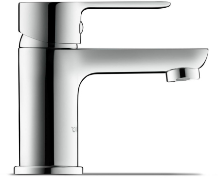 Baterie lavoar Duravit A11010002010, 35 mm, 5.5 l/min, 0.8 bar, 125 mm, 95 mm, 350 mm, 1 orificii instalare, Crom [2]